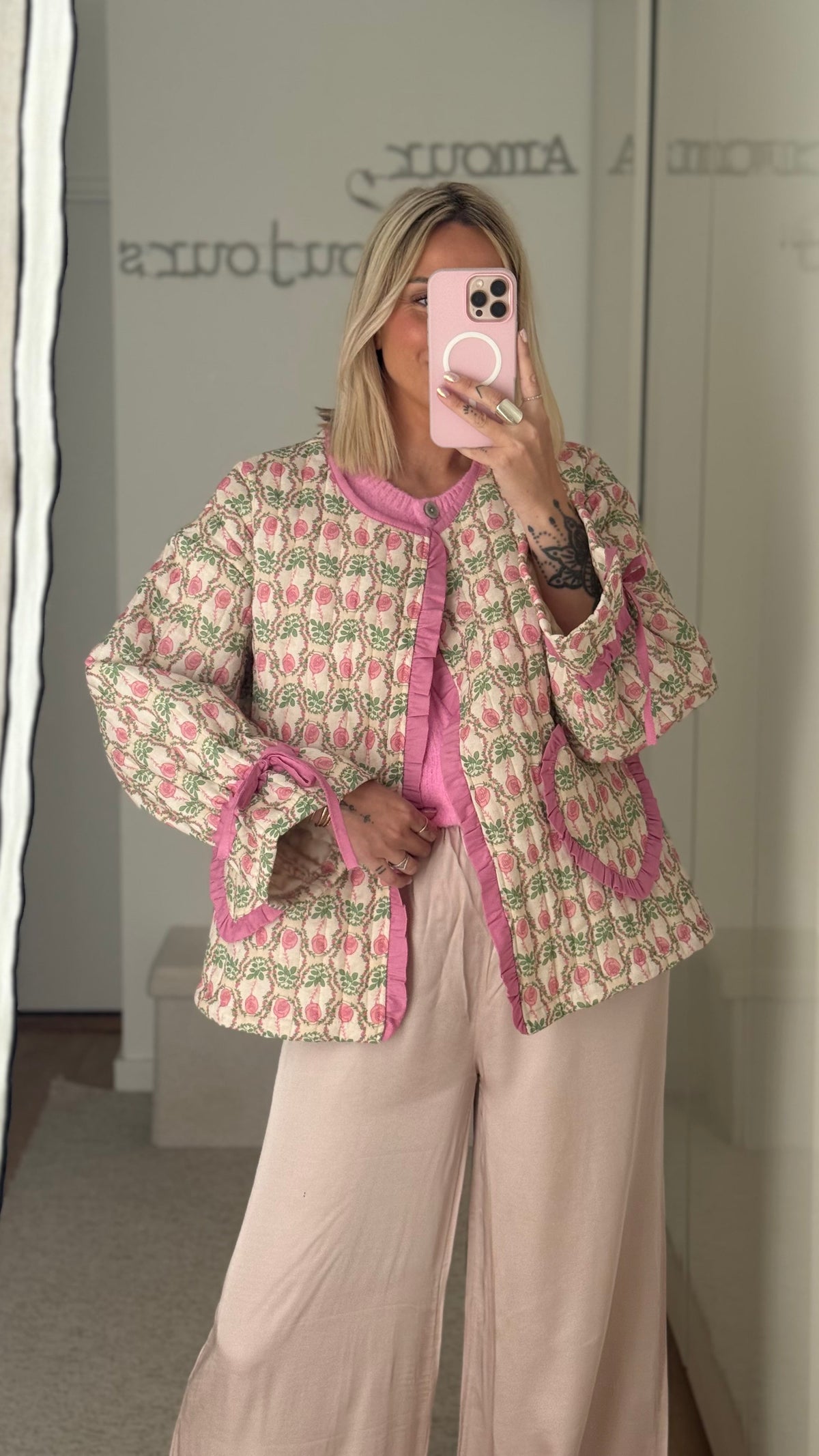 Veste Lison - Rose - ROSABAYA