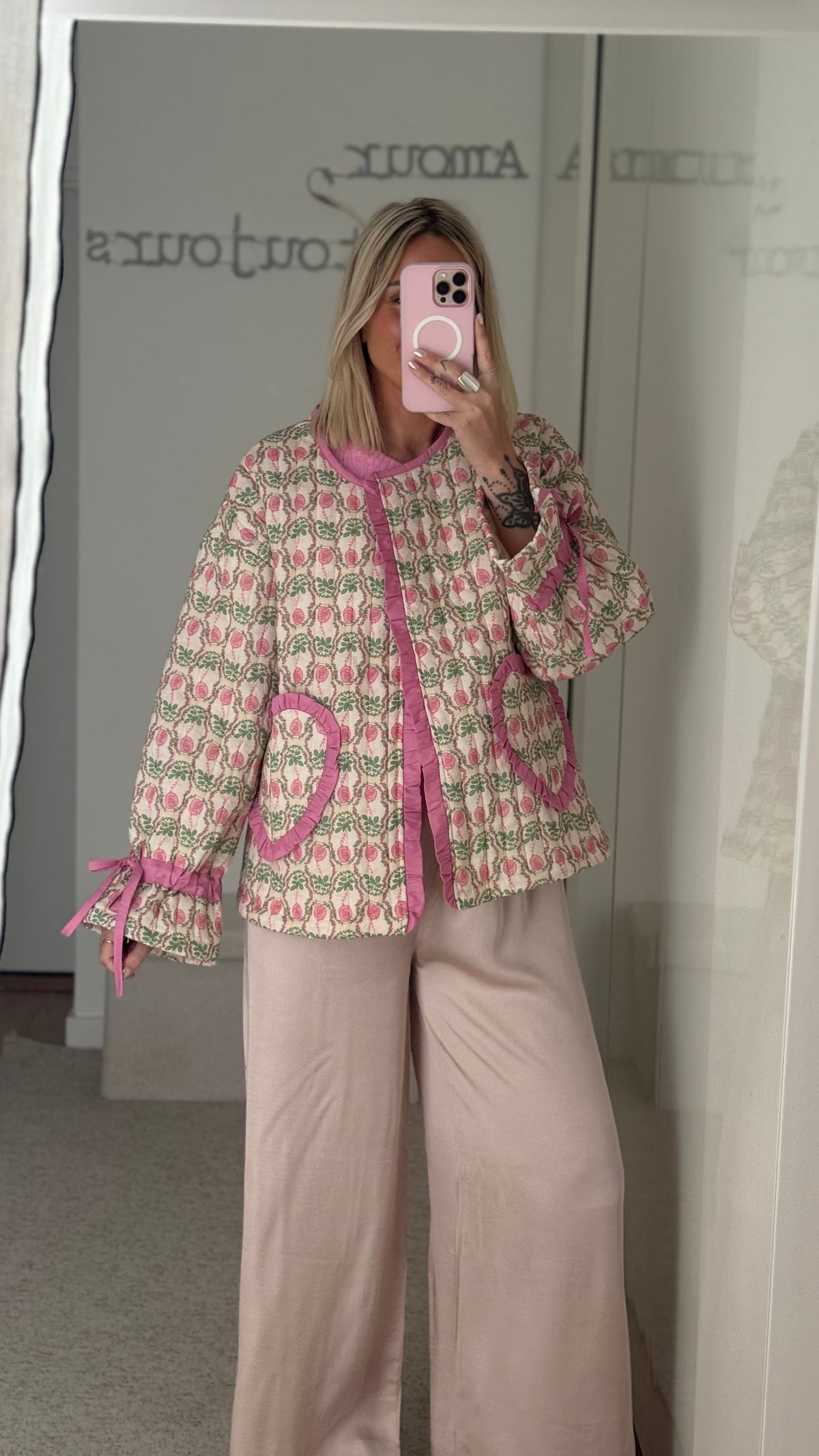 Veste Lison - Rose - ROSABAYA