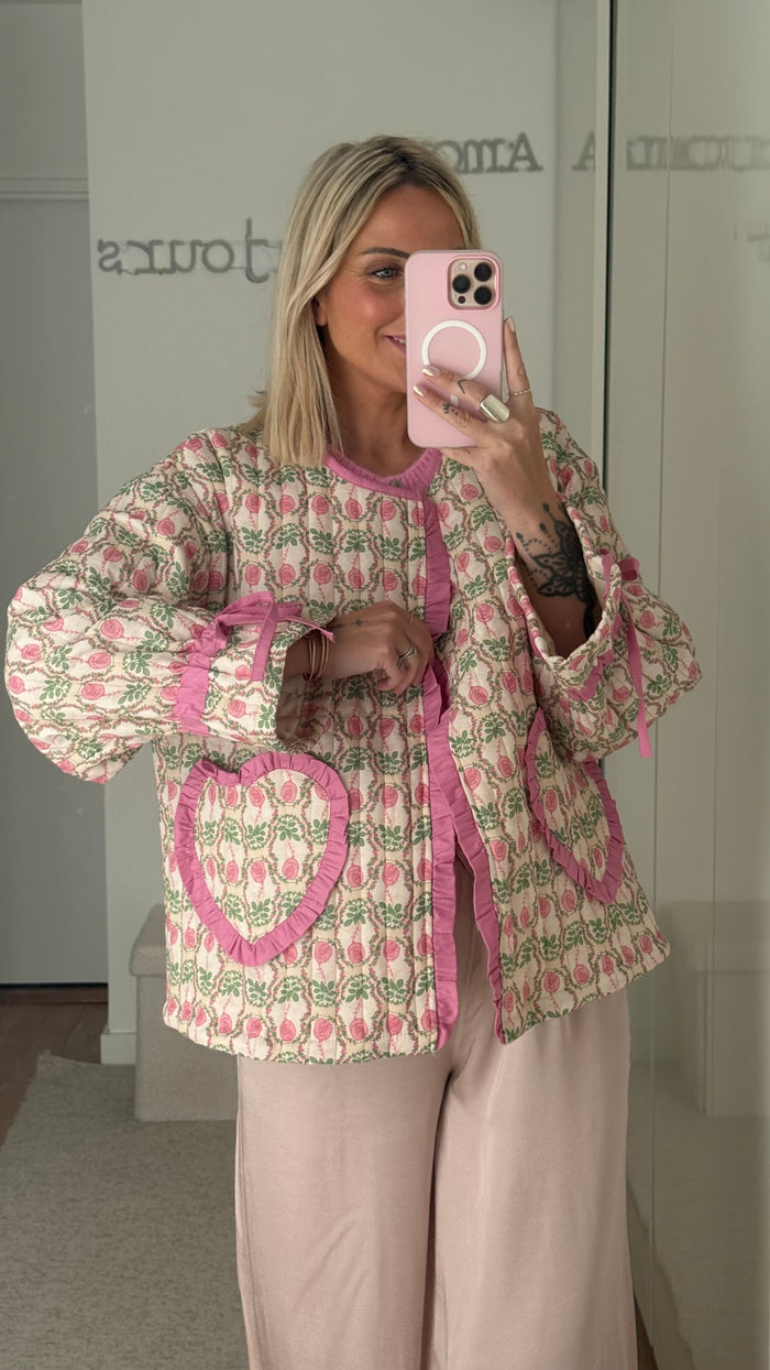 Veste Lison - Rose - ROSABAYA
