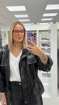 Veste Maddie noire - ROSABAYA