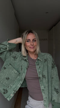Veste Mila kaki (Précommande) - ROSABAYA