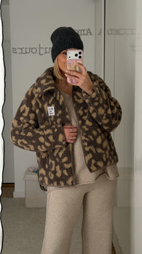 Veste Moon - Léopard Clair - ROSABAYA