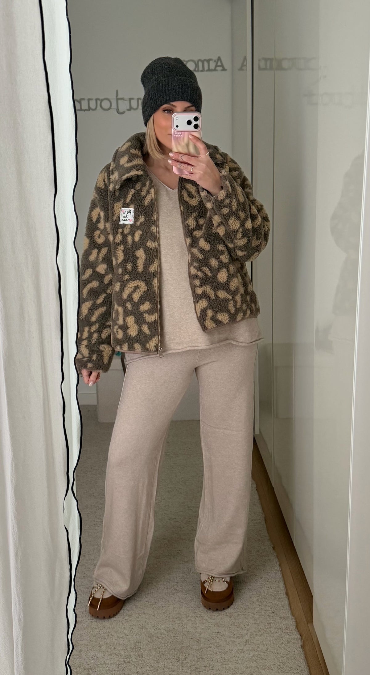 Veste Moon - Léopard Clair - ROSABAYA