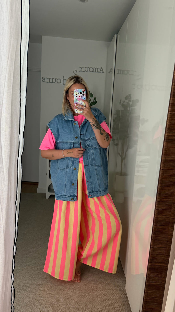 Veste sans manches Roxie - Bleu Foncé - ROSABAYA