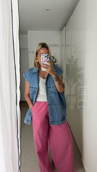 Veste sans manches Roxie - Bleu Foncé - ROSABAYA