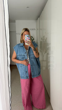Veste sans manches Roxie - Bleu Foncé - ROSABAYA