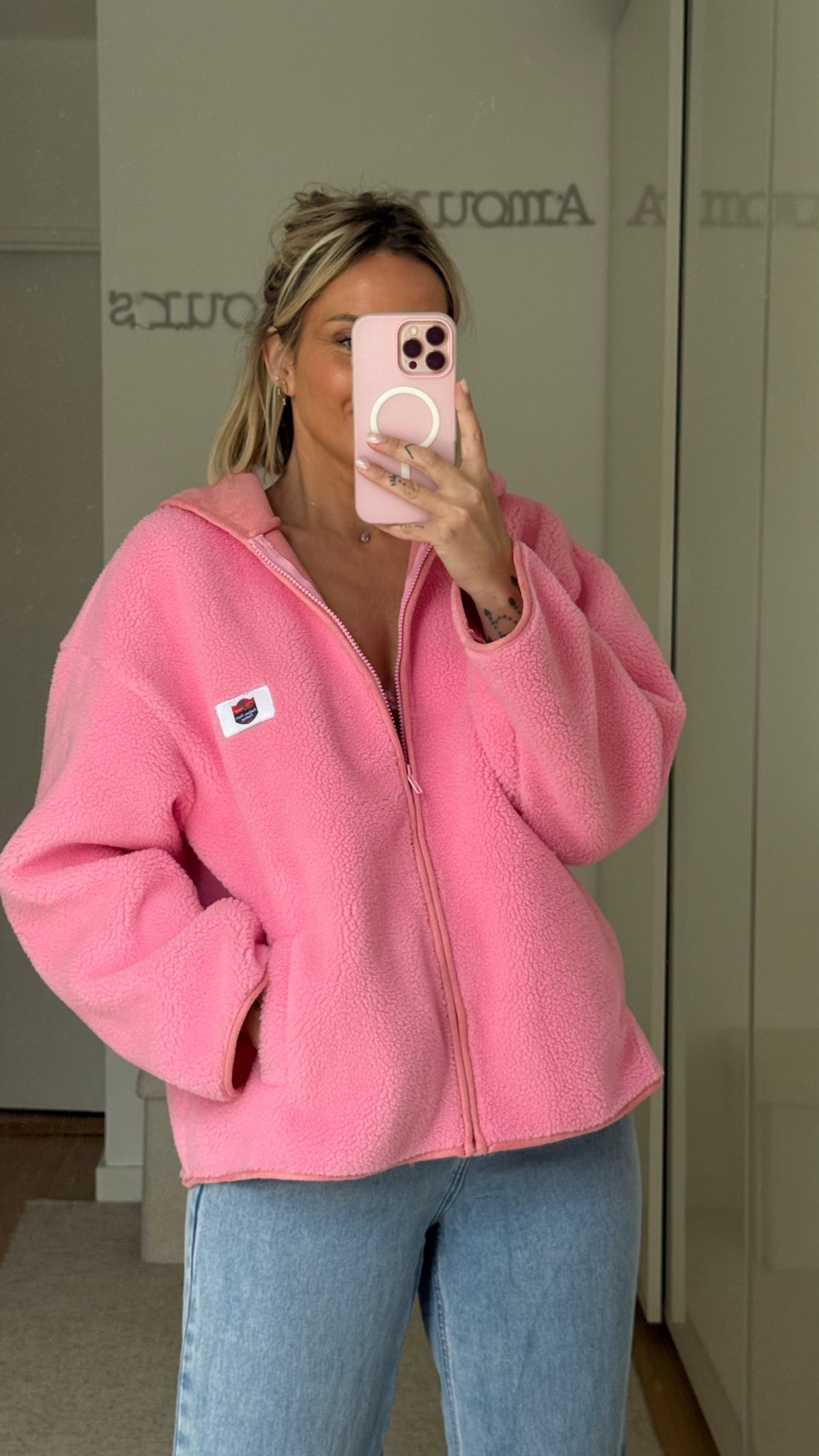 Veste Vintage - Rose - ROSABAYA