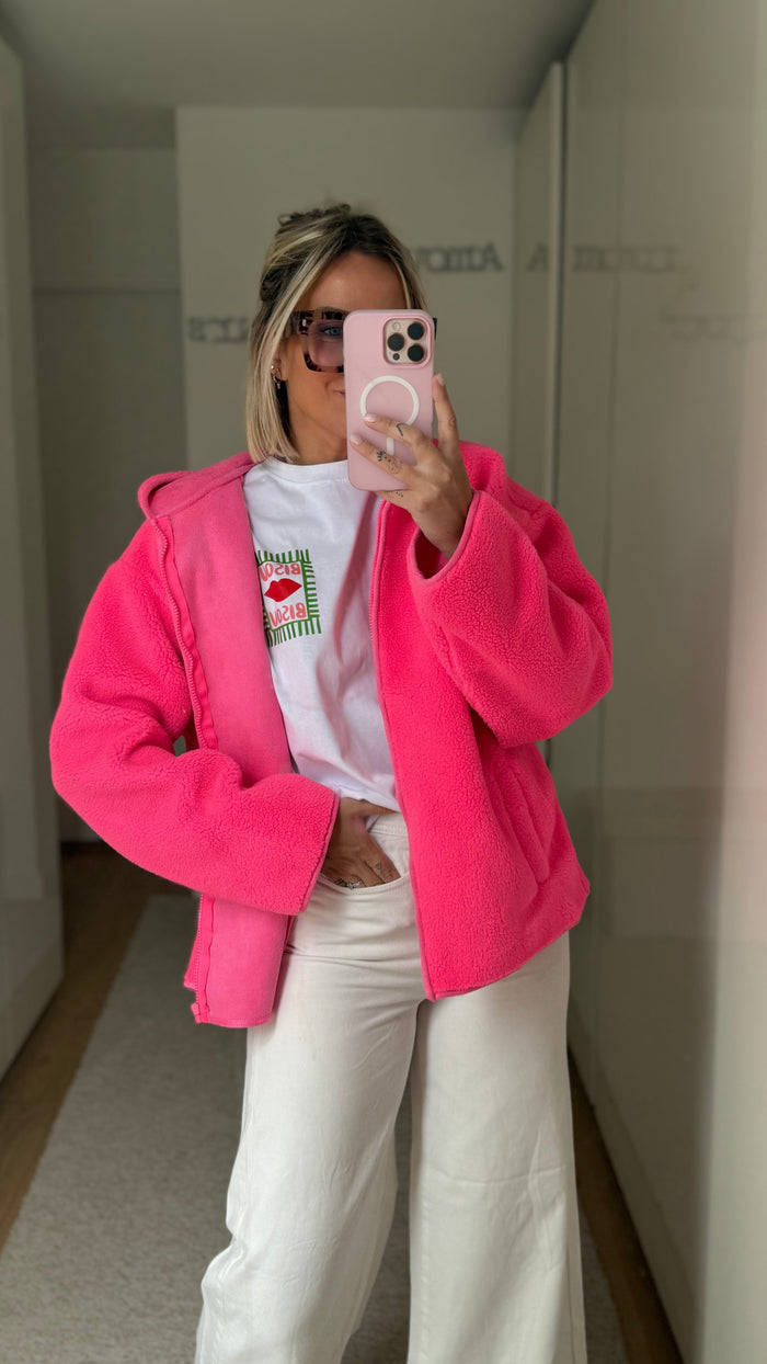 Veste Vintage - Rose fluo - ROSABAYA